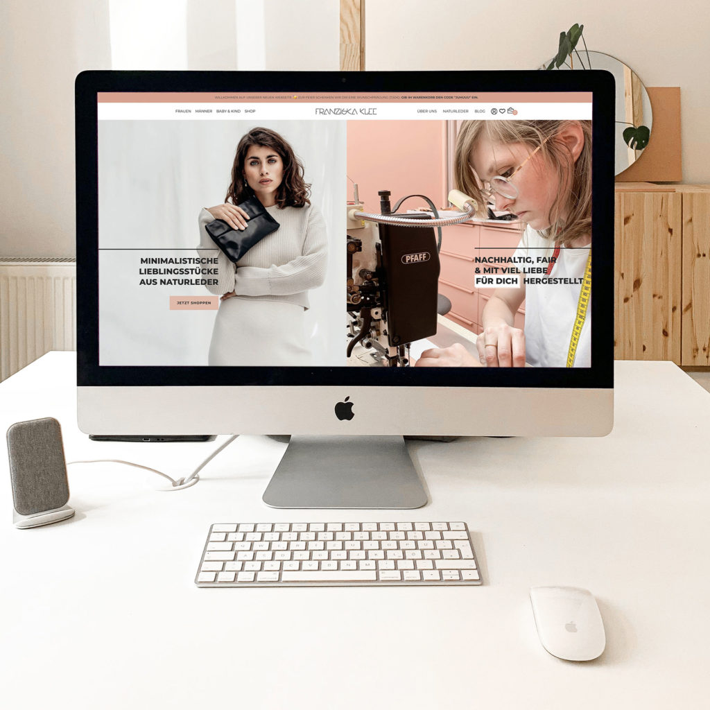 New website of Franziska Klee
